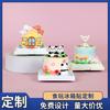 Imanes Personalizados para Refrigerador, Imanes Gourmet para Refrigerador, Pegatinas Magnéticas Creativas de Comida y Juguetes de Pastel Artificial, Imágenes Estéreo y Muestras, Personalizado