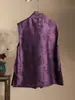 Chaleco de Perlas de Seda y Lana Estilo Chino Nuevo para Mujer, Temporada Primavera 2026, Top Chaleco Cardigan de Seda de Morera