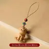 Accesorios para Llaveros de Coche de Madera de Ciprés Personalizados con los Doce Signos del Zodíaco, Piezas de Mano para Talla en Madera, Colgantes para Bolsas de Teléfono Móvil al por Mayor