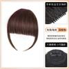 Peluca de Cabello Humano Real, Flequillo Estilo Manga, Postizo para la Parte Superior de la Cabeza y la Frente, Moderna y Voluminosa, Añade Volumen Naturalmente, Flequillo Completo