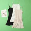Busca Vestido de Tirantes de Seda 100% Morera Petticoat Vestido Interior de Longitud Media Camisón Sencillo para Mujer Verano Delgado