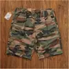 Shorts de Carga Camuflaje Americano para Hombre Verano Sueltos Delgados Modernos Retro Resistentes al Desgaste Resistentes a las Manchas Pantalones Deportivos Casuales