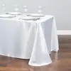 Mantel de satén, mantel de alta gama estilo ins de lujo ligero, venta al por mayor para hoteles y salones de banquetes, tela de satén especial para bodas