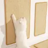 Placa arranhadora de gato montada na parede resistente ao desgaste à prova de arranhões sem soltar pelo vertical protege gato brinquedo de gato tamanho grande afiador de garras boa proteção durável