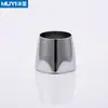 5 puntos tubería de salida de grifo hexagonal alto de cobre tuerca de fijación hexagonal grande galvanizada alambre interior de 23 mm 5 puntos