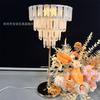 Decoração de casamento Arranjo de flores Ornamentos Suporte de flores de cristal acrílico Atmosfera de férias Decoração de casamento Mesa de ferro criativa Flor