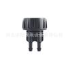 Sistema de irrigação por gotejamento de fábrica tubo de água conector padrão americano dispositivo de irrigação automática de jardim conector de tubo de irrigação conector rápido de torneira