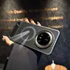 Adequado para Huawei Mate70Pro Recorte Magnético Furo em Colmeia Capa para Celular Pura70Pro Resfriamento Dobrável Suporte