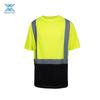 Camiseta de Seguridad Reflectante de Manga Corta Aoke Ropa de Seguridad para Construcción Vial Totalmente Personalizable