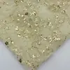 Tecido Bordado de Flor de Ameixa Pequena com Suspensório de Tela Multicor Vestido Tecido Bordado da Dinastia Han