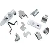 Soporte de Estante de Alta Densidad para Estantería Móvil Archivador de Lámina Metálica a Presión Accesorios para Gabinete de Archivos Clip de Acero para Estante de Gabinete con Forma de U Irregular