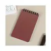Caderno com Encadernação Espiral em Estoque, Caderno Simples Espesso Personalizado para Reuniões de Escritório, Bloco de Notas com Pauta Específico para Estudantes com Acabamento Fosco