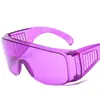 Suministro puntual Gafas de protección laboral para PC Parabrisas Anti-impacto Anti-arena Transfronterizo Salpicaduras de agua Color Festivo Gafas de obturador