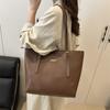Bolsa de Hombro Tote Versátil Chic Simple Casual de Gran Capacidad, Estilo Coreano, Moda Otoño 2026 para Viajar al Trabajo