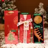 Regalos de Navidad para Empleados, Peines para el Cuidado de la Salud, Recuerdos para Niñas y Novias, Caja de Regalo de Peine Práctico con Cojín de Aire de Sándalo