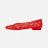 Zapatos de Gel Coreanos Planos de Punta Aguda Sandalias de Punta Aguda de PVC con Cristales para Exteriores Casuales Zapatillas de Casa de Corte a Una Pierna Zapatos de Baile