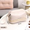 Bolsa de Maquiagem de Celebridade da Internet Bolsa de Maquiagem de PU Grande Capacidade para Viagem Necessaire Impermeável Bolsa Portátil para Armazenamento de Cosméticos de Viagem de Negócios