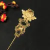 Joias Yingyi DIY Presilha de Cabelo Estilo Ming com Design de Borboleta e Flor, Materiais e Acessórios para Presilha Hanfu Estilo Antigo