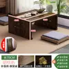 Mesa de Té Plegable Tatami Ventana de Bahía Mesa Pequeña Habitación Kang de Sala Mesa Creativa China Balcón Zen Mesa Baja Mesa de Café