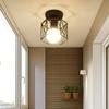 Lâmpada de teto nórdica corredor lâmpada simples lâmpada de varanda moderna cristal luz doméstica iluminação de lâmpada de luxo