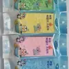 Esponja de Baño Herramienta Mágica para Bebés y Niños Pequeños, Esponja de Baño de Dibujos Animados de Doble Cara, Cepillo de Baño para Bebé, Toalla de Baño Exfoliante