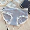 Ropa interior modal suave y respetuosa con la piel para mujer, calzones de algodón de cintura media para niña, cómodos estilo ins para estudiantes