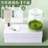 Lavador de Pinceles Cambio Automático de Agua Portacepillos del Inodoro Artefacto Lavador de Pinceles para Pintura Acuarela Limpiador de Pinceles Contenedor