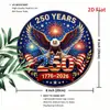 Placa de Arte em Acrílico Comemorativa da Águia do 250º Aniversário Americano 2D Plana Transfronteiriça da Amazon para Decoração de Casa