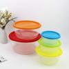 Crisper mayoreo plástico cinco piezas crisper colorido crisper Bento regalo caja de almacenamiento de alimentos imprimible