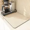 Alfombrilla de Drenaje Absorbente de Agua Antideslizante Fácil de Cuidar Estilo Nórdico Transfronterizo para Baño Cocina Hogar Mesa de Comedor Mesa de Café Alfombrilla Aislante Térmico Antiescaldado