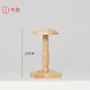 Suporte de Chapéu de Mesa Cabideiro de Chapéu Loja de Roupas Suporte de Chapéu Stand de Exibição de Chapéu de Madeira para Uso Doméstico Stand de Exibição Mannequin de Vitrine