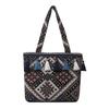 Bolso de gran capacidad para mujer, nuevo bolso escolar portátil de estilo étnico a la moda 2023, bolso de hombro con borlas estilo occidental para mujer.