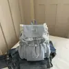 Mochila com Cordão Estampada Outono 2026 para Alunos do Ensino Fundamental II e Médio, Bolsa Casual de Tecido, Bolsa de Mão para Meninas, Mochila Escolar