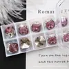 Cristal K9 8mm Cuadrado Sin Base Rhinestone Bola Apilada Decoraciones de Uñas Dazzling de Alta Calidad Premium