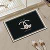 Alfombrillas de Entrada de Lujo Ligero, Alfombrillas Antideslizantes para Baño Resistentes a las Manchas, Alfombrillas Absorbentes para Baño, Alfombrillas Pequeñas Fragantes de Arroz y Diatomeas para Puerta al por Mayor