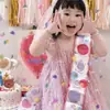 Cinto de faixa de ombro de aniversário etiqueta menina menino adulto ano velho crianças decoração de tiara de aniversário adereços de foto