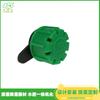 Goteador verde de 8 orificios de flujo ajustable boquilla de gran flujo boquilla pequeña removible y lavable árbol frutal jardín goteo Goteador de riego precio