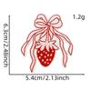 Nuevo Parche de Tela Rosa de Fresa Oso de Peluche Lindo Helado Botella de Leche Bordado por Computadora Parche Decorativo para Ropa Parche