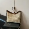 Bolso de Hombro de Bloques de Color Estampado para Mujer 2026 Nueva Moda de Otoño Elegante Versátil Bolso Tote de Gama Alta