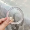 Fornecedor de suprimentos para transmissão ao vivo no atacado do fabricante original: Pulseira de Pedra Olho de Gato Lua Branca, pulseira feminina da moda para e-commerce Douyin e Taobao