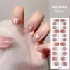 Color Sólido Pegatinas para Uñas Sin Hornear Impermeables Hielo Translúcido Gel para Uñas Simple Popular Amazon Degradado Simple Versátil