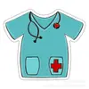 Serie de salud de enfermera médica pieza acrílica pasador parche pasador DIY aretes accesorios de joyería 1Yc47994