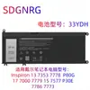 Para Batería de Portátil Dell Inspiron 13 7353 7778 7779 P80G 33Ydh