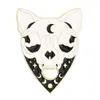 Insignias navideñas de dibujos animados transfronterizas, gato, bruja, calavera, danza del león, broches divertidos de aleación, pines para ropa, venta al por mayor del fabricante