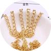 Ferro Ouro Cerca de 5cm Metal Cauda Cadeia Extensão Cadeia DIY Jóias Colar Pulseira Acessórios Ajustando Cauda Cadeia