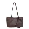 Bolsa de Hombro/Mano Ligera de Gran Capacidad Versátil Casual para el Trabajo, Bolso Tote tipo Baguette de Nailon, Nuevo Otoño/Invierno 2026