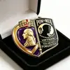 Broche de Lapela de Homenagem aos Veteranos do Vietnã Transfronteiriços Insígnia Comemorativa de Veterano da Guerra do Vietnã