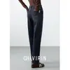 Nuevos Jeans Azules Retro de Cintura Alta Adelgazantes para Mujer Otoño/Invierno 2026, Elegante Estilo para Ir al Trabajo, Pantalones Rectos con Caída, Pantalones de Pierna Ancha