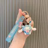 Sanrio Kulomi Llavero Lindo Perro Canela Chica Dibujos Animados Colgante Pareja Mochila Escolar Colgante Llavero