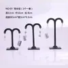 Suporte de Brincos de Acrílico Aro de Brinco Suporte de Exibição de Brincos Brinco Pendurado Brinco de Tarraxa Prateleira de Armazenamento de Plástico Suporte de Exibição de Joias